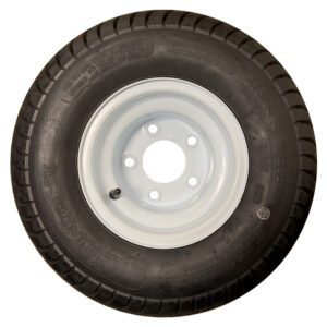 18.5x8.5x8 - White Wheel/Tire Combo - 4 & 5 Lug