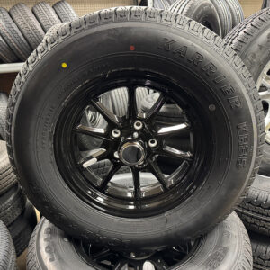 Aluminum Trailer Wheel Combo 5 Lug 205/75/15 Tire Set of 4 - T245HB