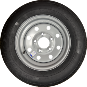 145r12 Mod Silver 5x4.5 Lug Combo