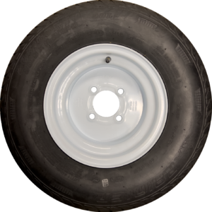 20.5x8x10 White Solid 4x4 Lug Combo