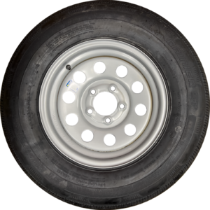 205x75x14 Silver Mod 5x4.5 Lug Combo