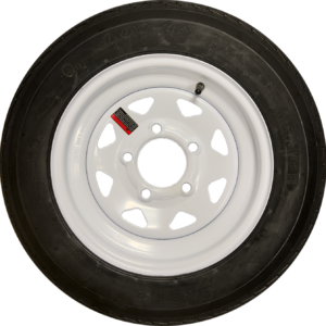 4.80x12 Spoke White 5x4.5 Lug Combo
