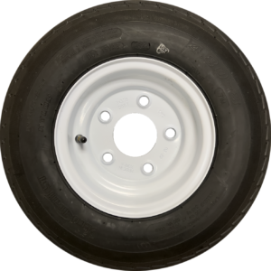4.80x8 Solid White 5x4.5 Lug Combo