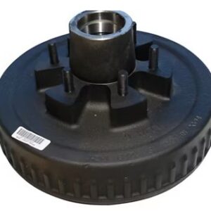Dexter Hub Drum with Studs and Races Only - #42 Spindle - Grease Lube - 6K - 6 on 5.5" Bolt Pattern - 008-201-09
