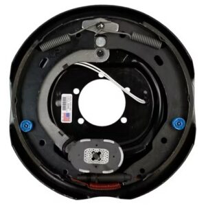 Dexter 5,200, 6,000LB - 12" x 2" Manual Adjust Electric Drum Brake Assembly Complete - Right Side - 5-Bolt Mount - 023-106-00