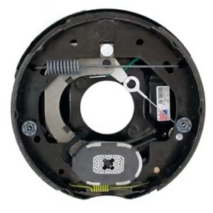 Dexter 3,500LB - 10" x 2-1/4" Nev-R-Adjust Electric Drum Brake Assembly Complete - Left Side - 4-Bolt Mount - K23-468-00