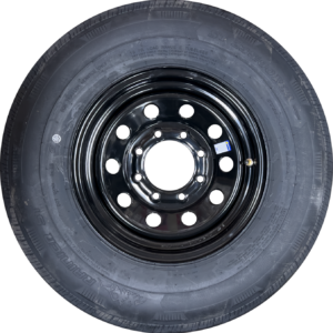 235x80x16 Black Mod 8x6.5 Lug Combo